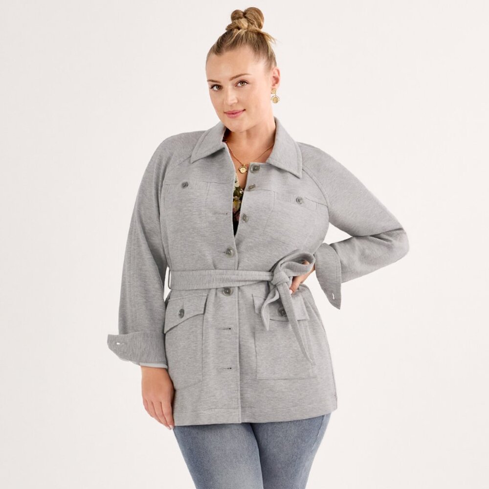 CABI Grab & Go Knit Trench